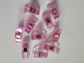 10 klemmetjes rose