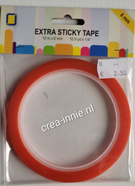 Extra sticky tape 6mm