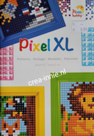 Pixelboekje 20 x 25 XL 10 x 12,5 cm