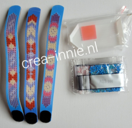 diamond painting armbandjes blauw