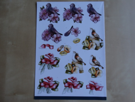 3d Knipvel Bloemen nr 2