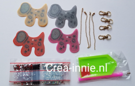 Sleutelhanger hondjes