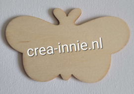 houten vlinder 10 x 6