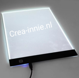 lichtplaat LED USB aansluiting A4