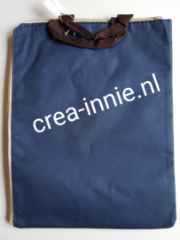 Tas lichtplaat blauw