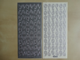 Stickervel Diverse 1141 Starform Zilver