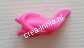 Dolfijn voor om de pen roze