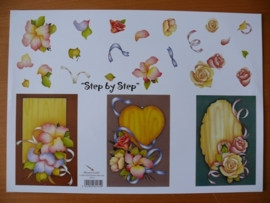3d knipvel Bloemen Marant Cards VD 12