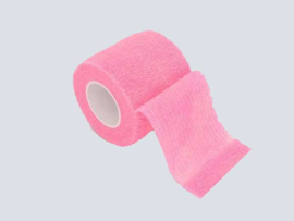Zelfhechtende kleefband (roze)