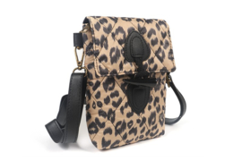 Panter schoudertasje / crossbody Antiga