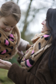 Roze Camel panter Kaprun sjaal