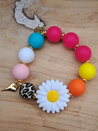 Armband Daisy ( Magenta)