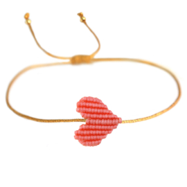 ARMBAND CORAL HEART