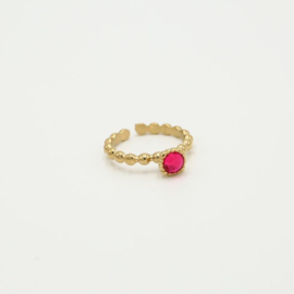 RVS Ring Rose/gold