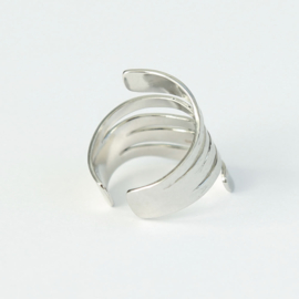 ZILVEREN RING SPIRAL