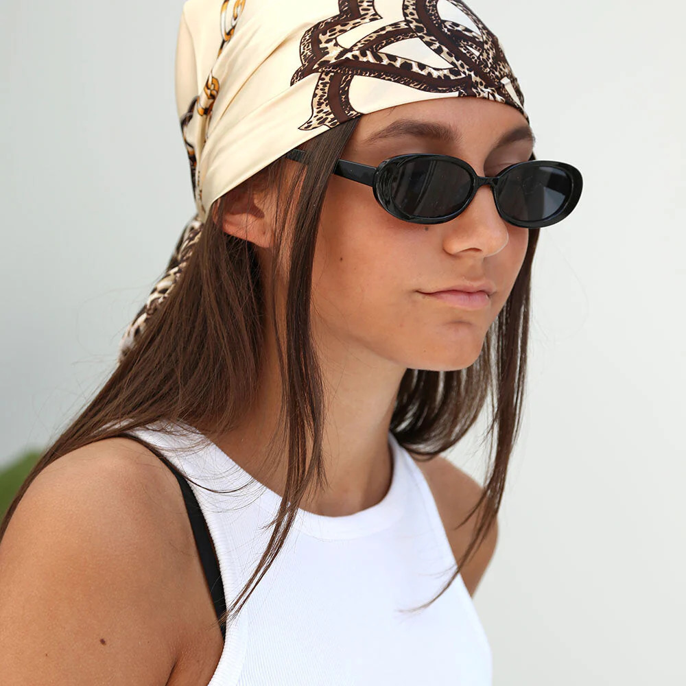 Zonnebril boho black