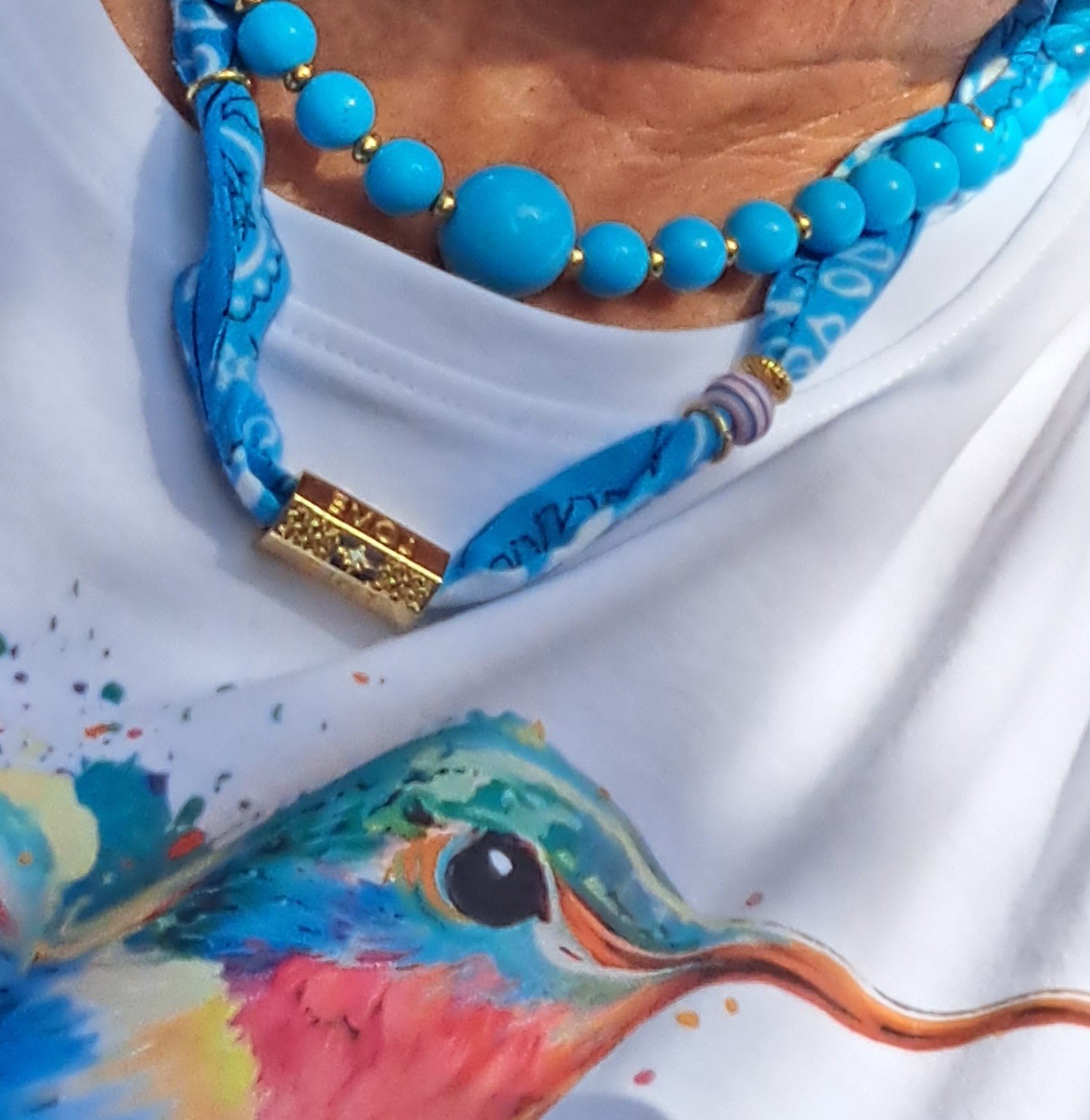 Bandana kralen-ketting