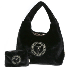 BAG IT'S SO FLUFFY BLACK-INCL.BAG IN BAG