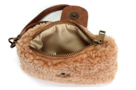 Camel teddy portemonneetje Lina
