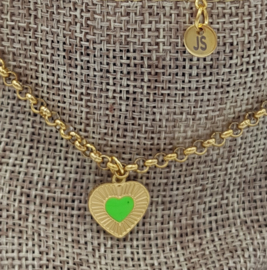 KETTING LOVE INITIAALS