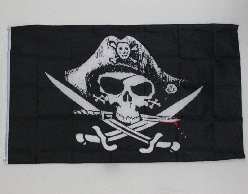 Jolly Roger Piraten Vlag