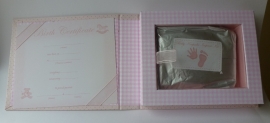 Kleipakketje voor hand/voetafdruk