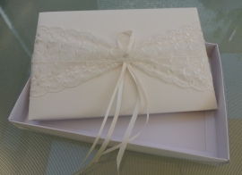 Receptiealbum Middle Ribbon Lace