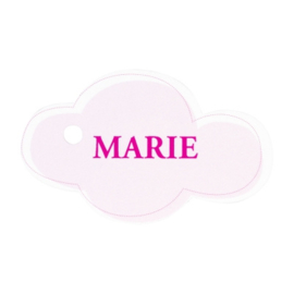 Bedankkaartje: 20 stuks Kaartjes Roze Marie
