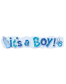 Babyshower Giant Banner It's A Boy