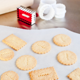 Receptkaart voor Stempelkoekjes