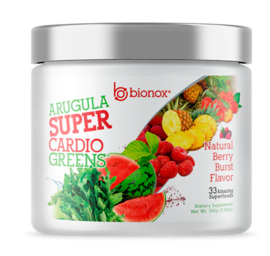Super Cardio Greens  ( voorheen NOX3,  33  superfoods en probiotica in 1 uniek product