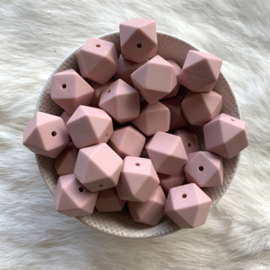 Hexagon - old pink