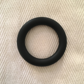 Silicone ring - black