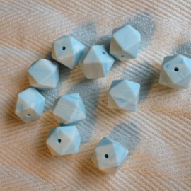 Hexagon - marmer blauw