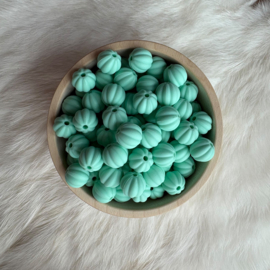 Lantern silicone bead - mint