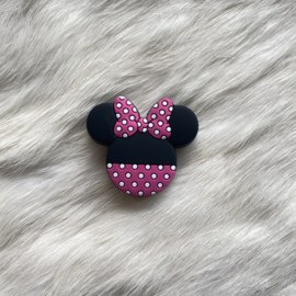 Luxe minnie mouse kraal - fuchsia