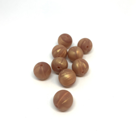 15mm - rose brons parelmoer