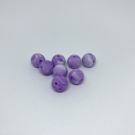 15mm - marble dark purple