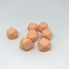Hexagon - light peach