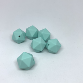 Icosahedron 17mm - aruba blauw