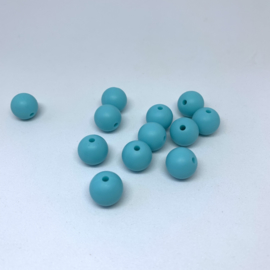 12mm - aqua blauw