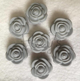 Kleine bloem -  licht grijs
