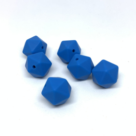 Icosahedron 17mm - jeans blauw