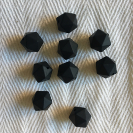 Small icosahedron - black
