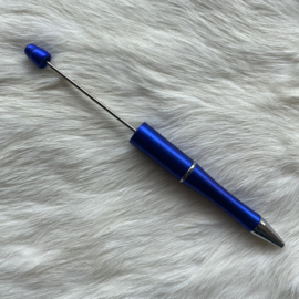 Pen voor kralen - donker blauw