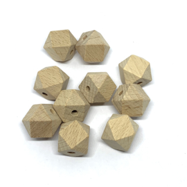 Houten hexagon - 16mm (beuk)