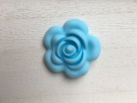 Grote bloem - baby blauw