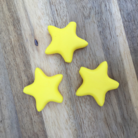 Star round - yellow