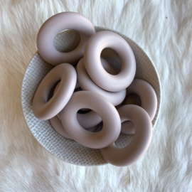 Donut ring - rosy brown