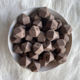 Small hexagon - brownie